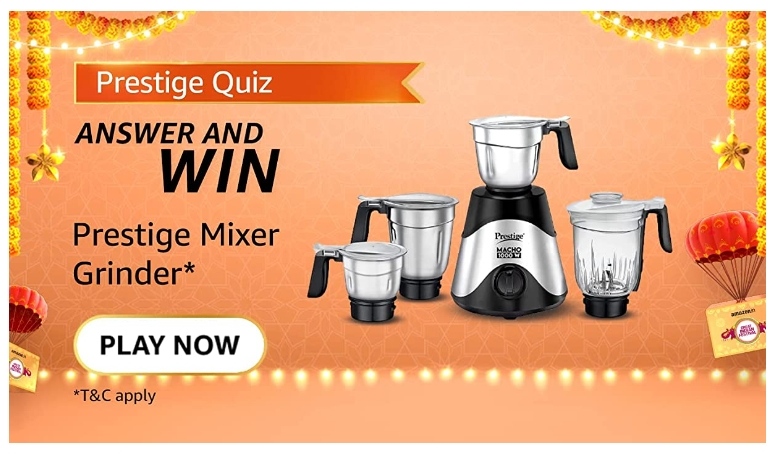 The Prestige Macho Mixer Grinder- 1000 Watts comes with ______ winding. Fill in the blanks.